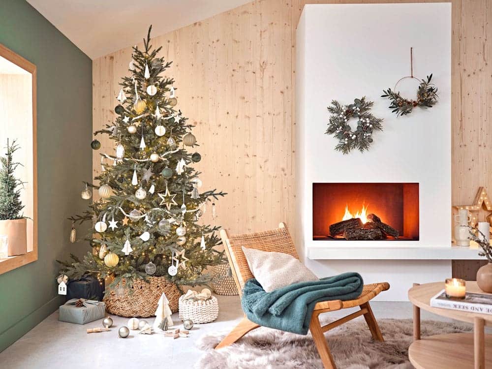 tendance déco de noël 2022 - Maisons du Monde - décoration de noël nature