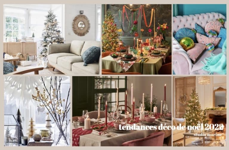 tendances déco de noël 2022