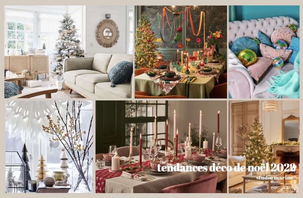 tendances déco de noël 2022