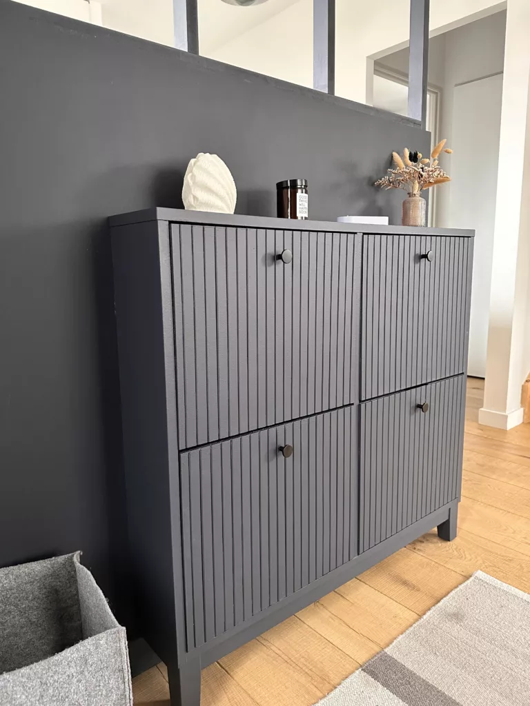 DIY - personnaliser meubles à chaussures ikea - ikea hack stall